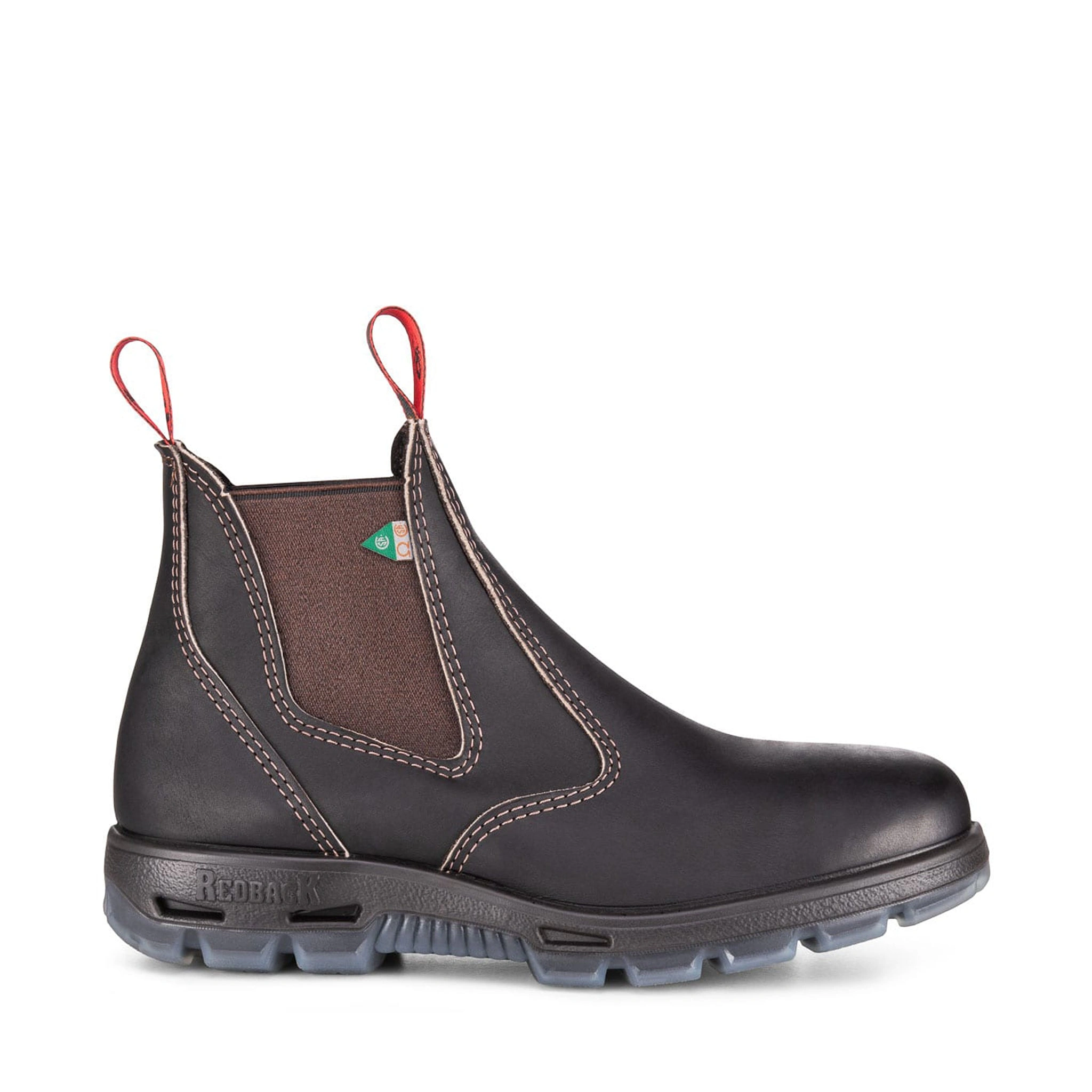 Botas Bobcat Pull-on Claret CSA PSBOK: ¡Comodidad y seguridad a cada paso! Un calzado resistente para el trabajo.